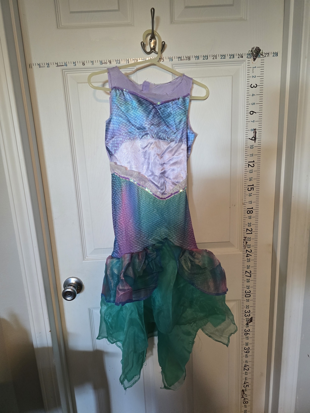 Disguise Purple and Teal Mermaid Costume Dress